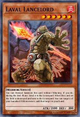 Laval Lancelord Yu-Gi-Oh card