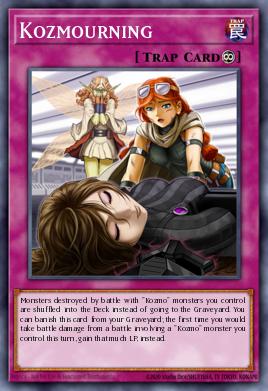 Kozmourning Yu-Gi-Oh card