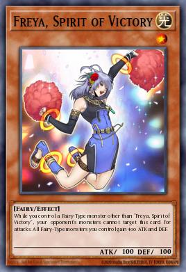 Freya, Spirit of Victory Yu-Gi-Oh card