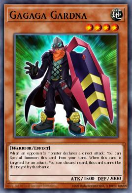 Gagaga Gardna Yu-Gi-Oh card