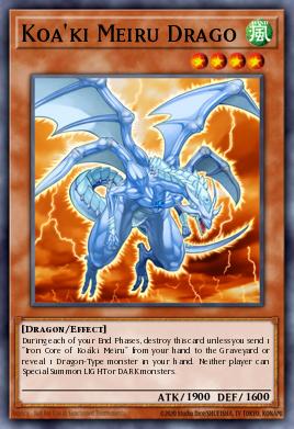 Koa'ki Meiru Drago Yu-Gi-Oh card