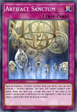 Artifact Sanctum Yu-Gi-Oh card