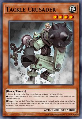 Tackle Crusader Yu-Gi-Oh card