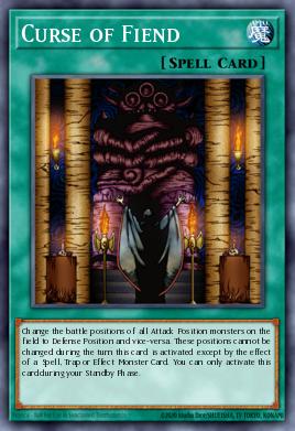 Curse of Fiend Yu-Gi-Oh card
