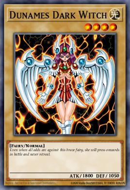 Dunames Dark Witch Yu-Gi-Oh card