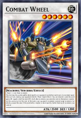 Combat Wheel Yu-Gi-Oh card
