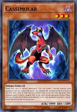 Cassimolar Yu-Gi-Oh card