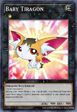 Baby Tiragon Yu-Gi-Oh card
