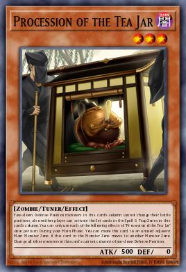 Procession of the Tea Jar Yu-Gi-Oh card