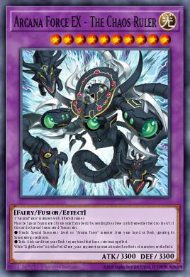Arcana Force EX - The Chaos Ruler Yu-Gi-Oh card