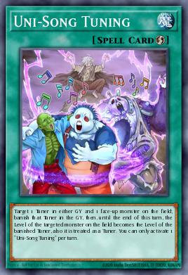 Uni-Song Tuning Yu-Gi-Oh card
