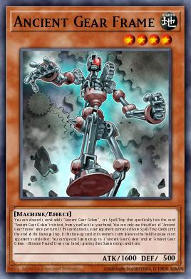 Ancient Gear Frame Yu-Gi-Oh card