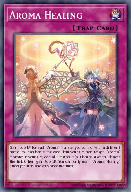 Aroma Healing Yu-Gi-Oh card