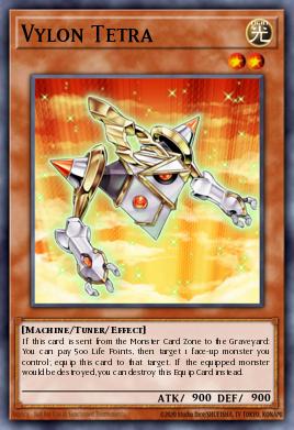 Vylon Tetra Yu-Gi-Oh card