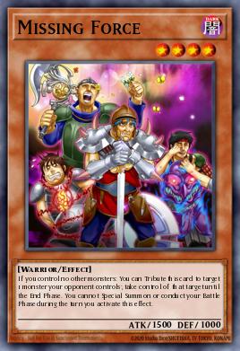 Missing Force Yu-Gi-Oh card