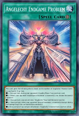 Angelechy Endgame Problem Yu-Gi-Oh card