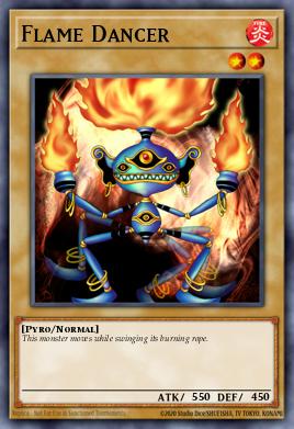 Flame Dancer Yu-Gi-Oh card