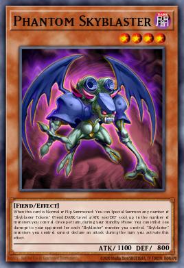 Phantom Skyblaster Yu-Gi-Oh card