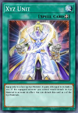 Xyz Unit Yu-Gi-Oh card