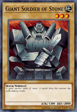 Giant Soldier of Stone Yu-Gi-Oh card