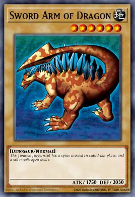 Sword Arm of Dragon Yu-Gi-Oh card