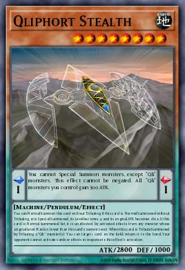 Qliphort Stealth Yu-Gi-Oh card