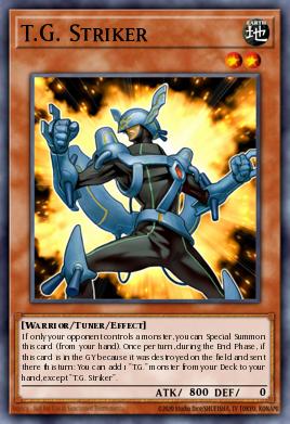 T.G. Striker Yu-Gi-Oh card