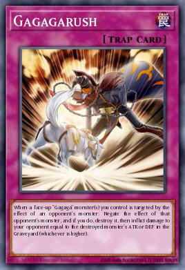 Gagagarush Yu-Gi-Oh card