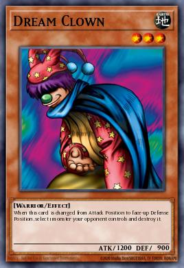 Dream Clown Yu-Gi-Oh card