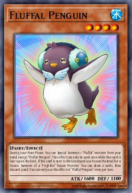 Fluffal Penguin Yu-Gi-Oh card