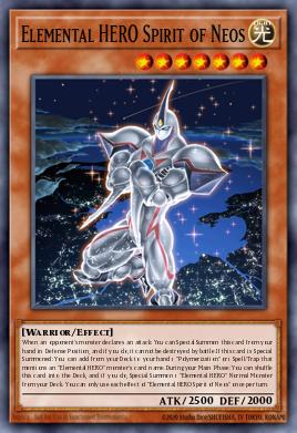 Elemental HERO Spirit of Neos Yu-Gi-Oh card