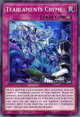 Tearlaments Cryme Yu-Gi-Oh card