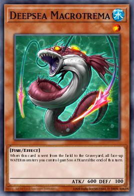 Deepsea Macrotrema Yu-Gi-Oh card