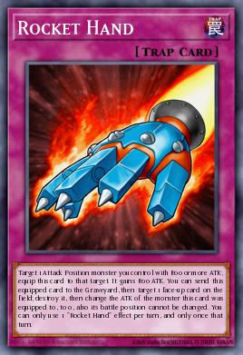Rocket Hand Yu-Gi-Oh card