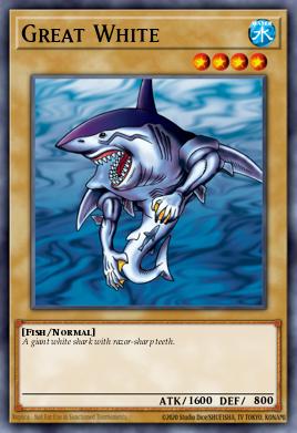 Great White Yu-Gi-Oh card