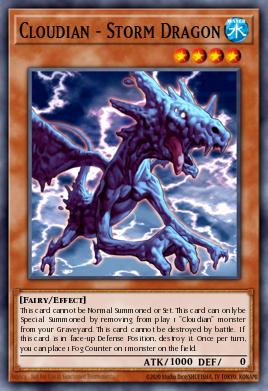Cloudian - Storm Dragon Yu-Gi-Oh card