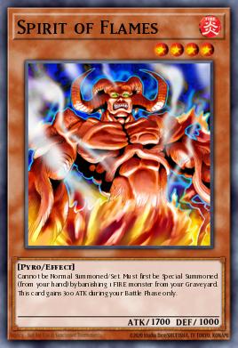 Spirit of Flames Yu-Gi-Oh card