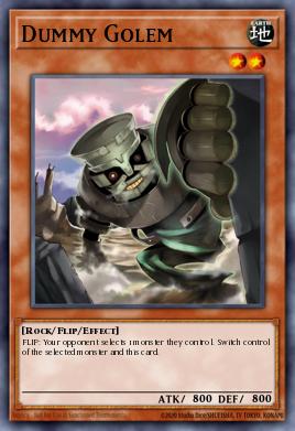 Dummy Golem Yu-Gi-Oh card