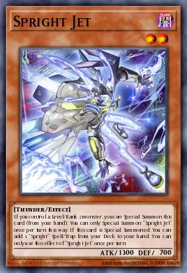 Spright Jet Yu-Gi-Oh card