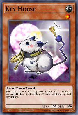 Key Mouse Yu-Gi-Oh card