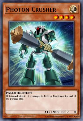 Photon Crusher Yu-Gi-Oh card