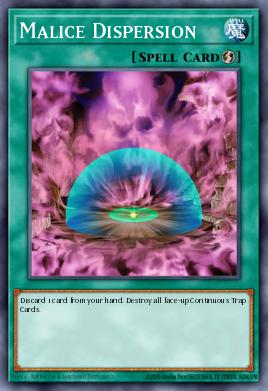Malice Dispersion Yu-Gi-Oh card