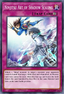 Ninjitsu Art of Shadow Sealing Yu-Gi-Oh card
