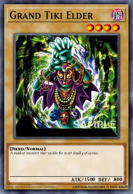 Grand Tiki Elder Yu-Gi-Oh card
