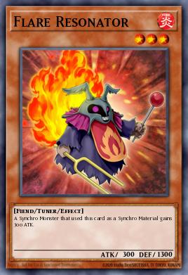 Flare Resonator Yu-Gi-Oh card