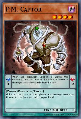 P.M. Captor Yu-Gi-Oh card
