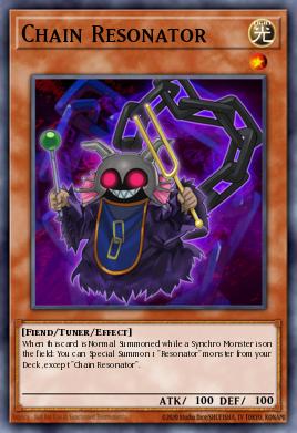 Chain Resonator Yu-Gi-Oh card