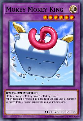 Mokey Mokey King Yu-Gi-Oh card