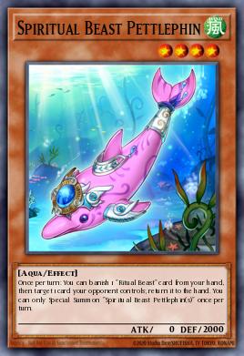 Spiritual Beast Pettlephin Yu-Gi-Oh card