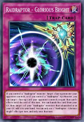 Raidraptor - Glorious Bright Yu-Gi-Oh card